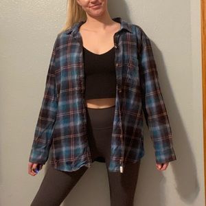 American Eagle Oversized Flannel shirt